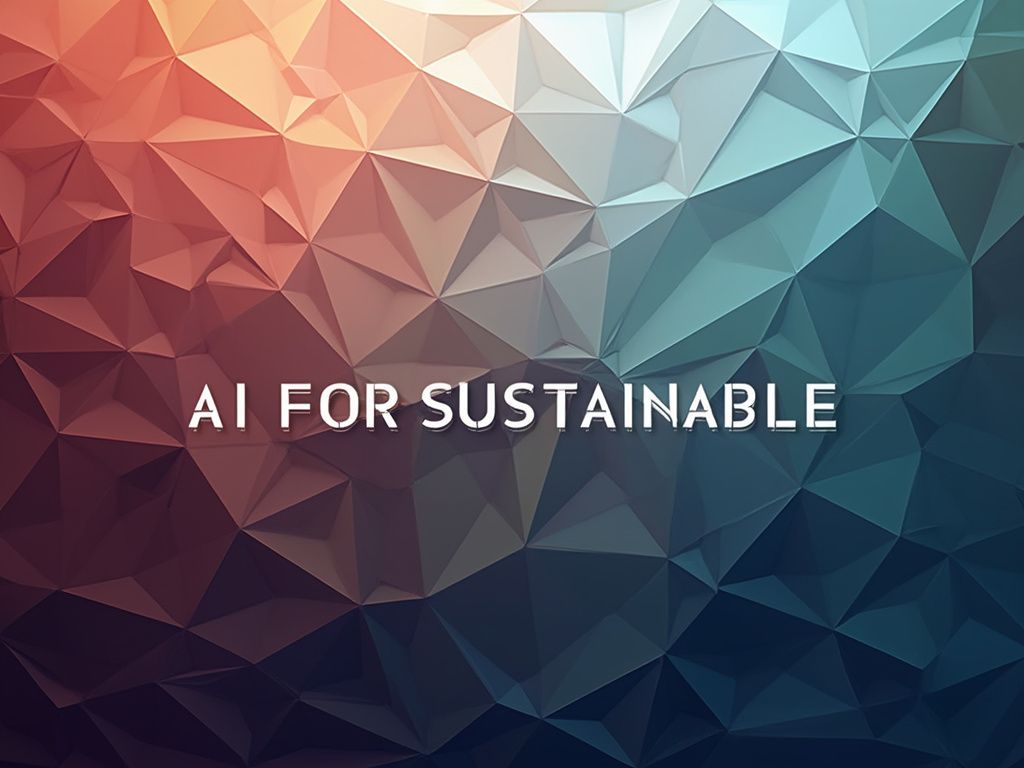 AI for Sustainability